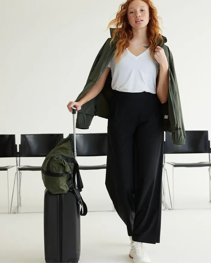 RWandCO Wide Leg WideLeg Pant 8211 Hyba 124 Reitmans Black 8211 Women