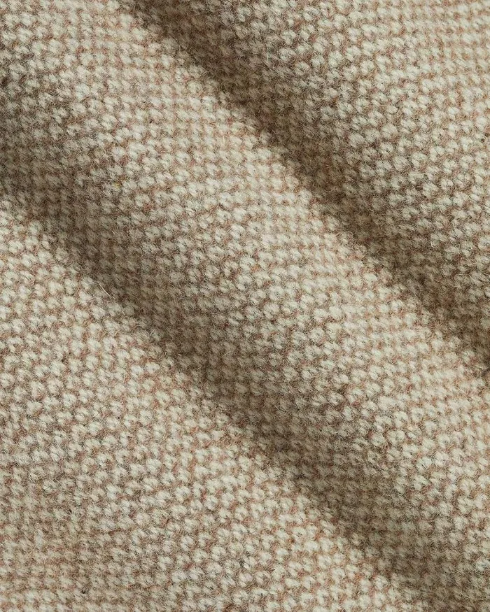 RWandCO Wool Tweed Bomber Jacket Beige 8211 Men RWandCO Wool Tweed Bomber Jacket Beige 8211 Men