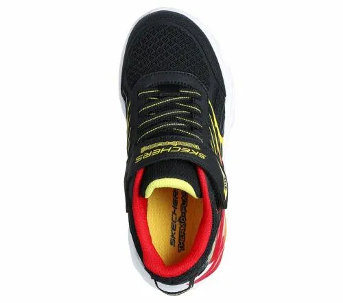 SLights Thermo Flash 20 Black Red Kids SKECHERS Big Kids UK Sizes 36