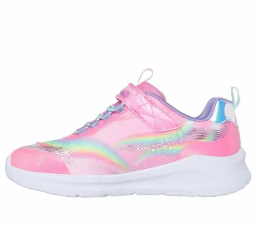 SLights Unicorn Chaser Pink Multi Kids SKECHERS Toddlers UK Sizes 49