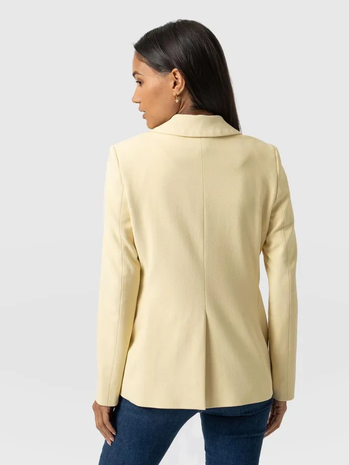 Saint And Sofia Blazers Women Carmen Blazer 8211 Yellow Yellow
