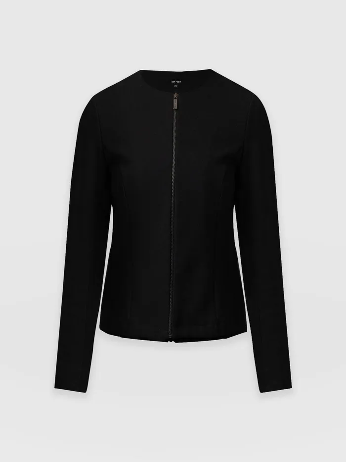 Saint And Sofia Coats and Jackets Women Florence Jacket 8211 Black Black