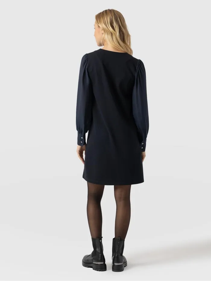 Saint And Sofia Dresses Women Esme Zip Up Dress 8211 Navy Navy