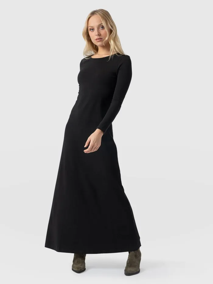 Saint And Sofia Dresses Women Runway Maxi Dress 8211 Black Black