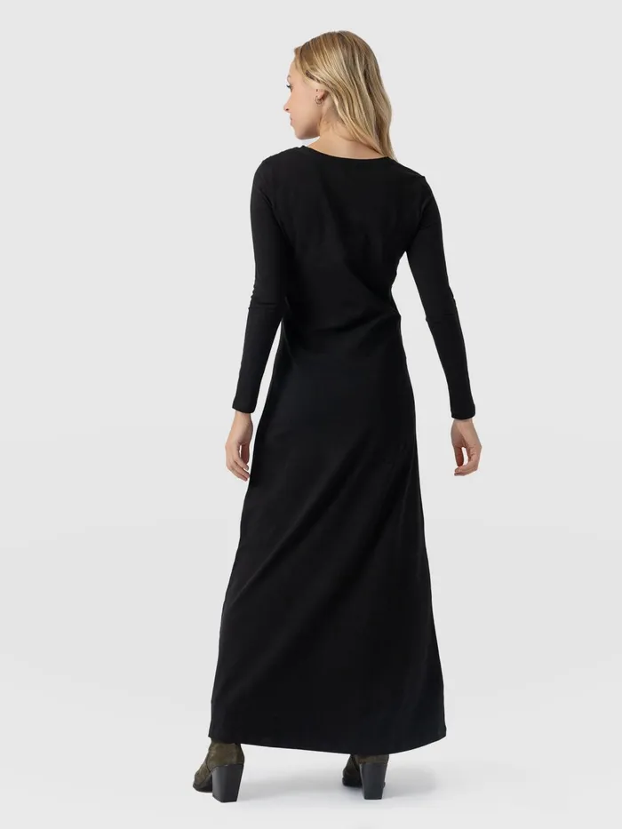 Saint And Sofia Dresses Women Runway Maxi Dress 8211 Black Black