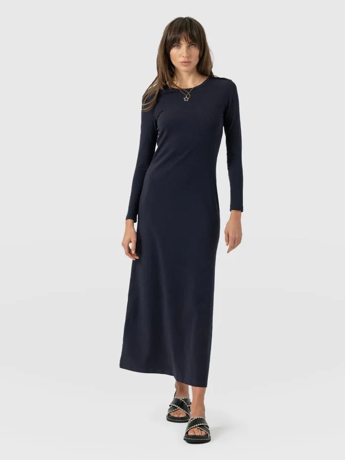Saint And Sofia Dresses Women Runway Maxi Dress 8211 Navy Navy