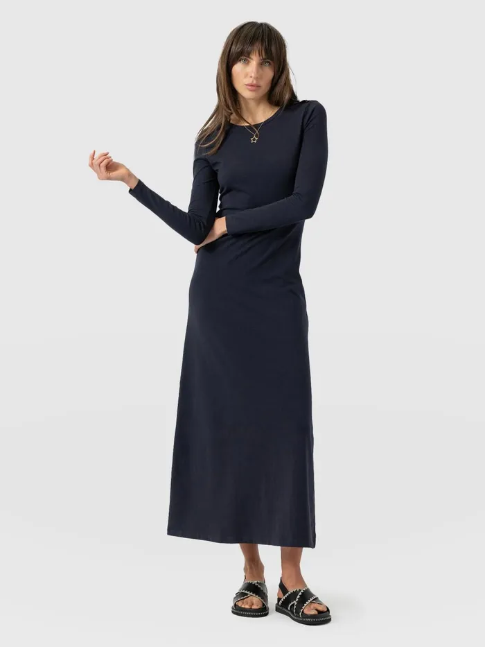 Saint And Sofia Dresses Women Runway Maxi Dress 8211 Navy Navy