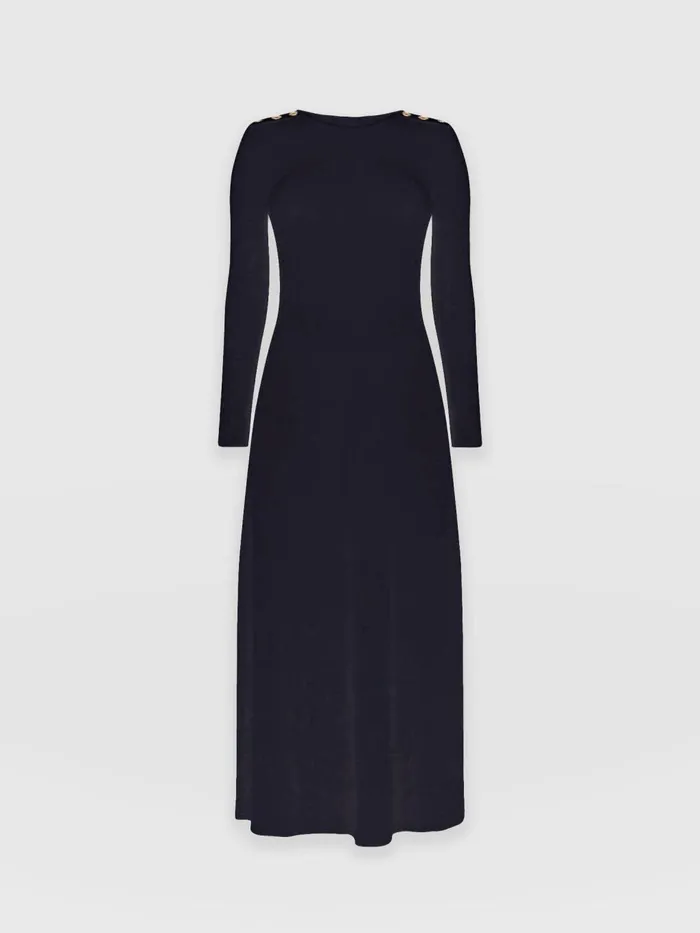Saint And Sofia Dresses Women Runway Maxi Dress 8211 Navy Navy