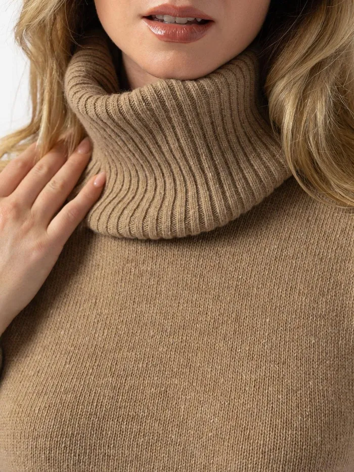 Saint And Sofia Knitwear Women Cambridge Cashmere Jumper 8211 Beige Beige
