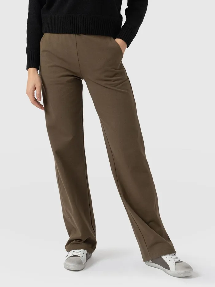Saint And Sofia Pants Women Apartment Pant 8211 Khaki Khaki