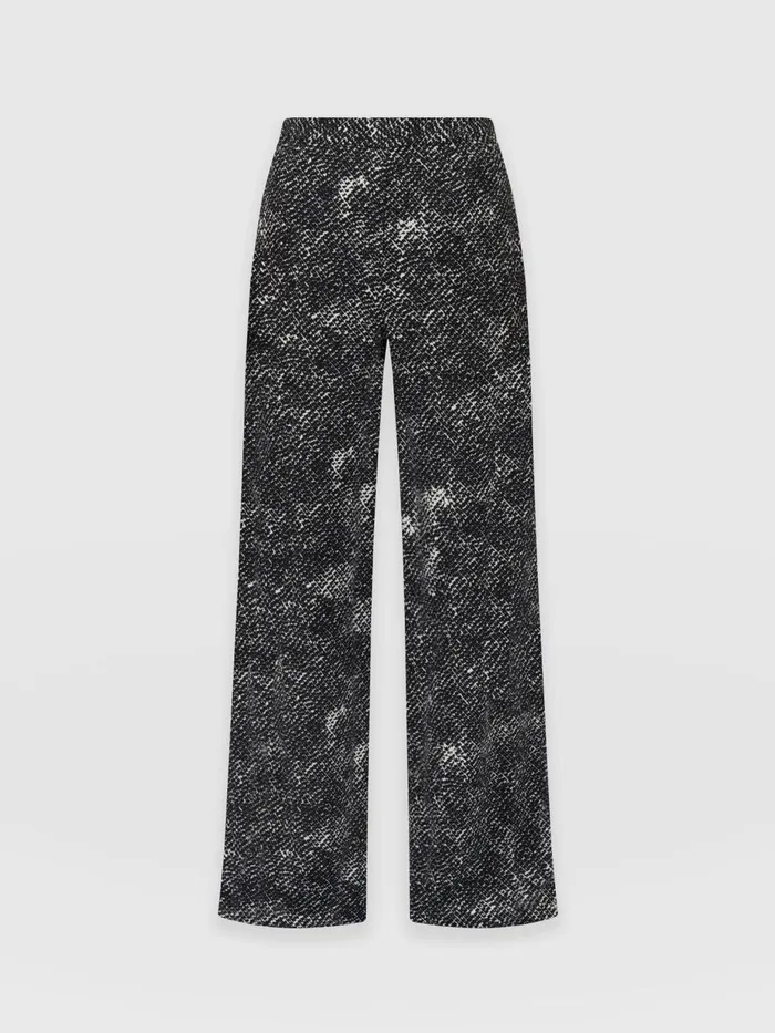 Saint And Sofia Pants Women Sawyer Pant 8211 Monochrome Gothica Monochrome Gothica