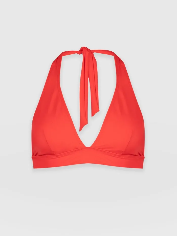 Saint And Sofia Swimwear Women Kyra Bikini Top 8211 Red Red
