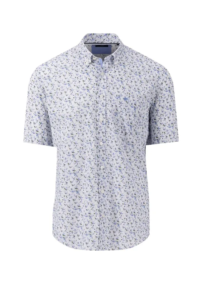 Sale Men FYNCHHATTON Light Halbar Shirt With A Minimal Print Dusty Lavendernavysummer Breezecrystal Bluedusty Olive Sale Men FYNCHHATTON Light Halbar Shirt With A Minimal Print Dusty Lavendernavysummer Breezecrystal Bluedusty Olive