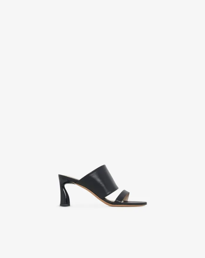 Sandals Women IRO GARNET LEATHER MULES