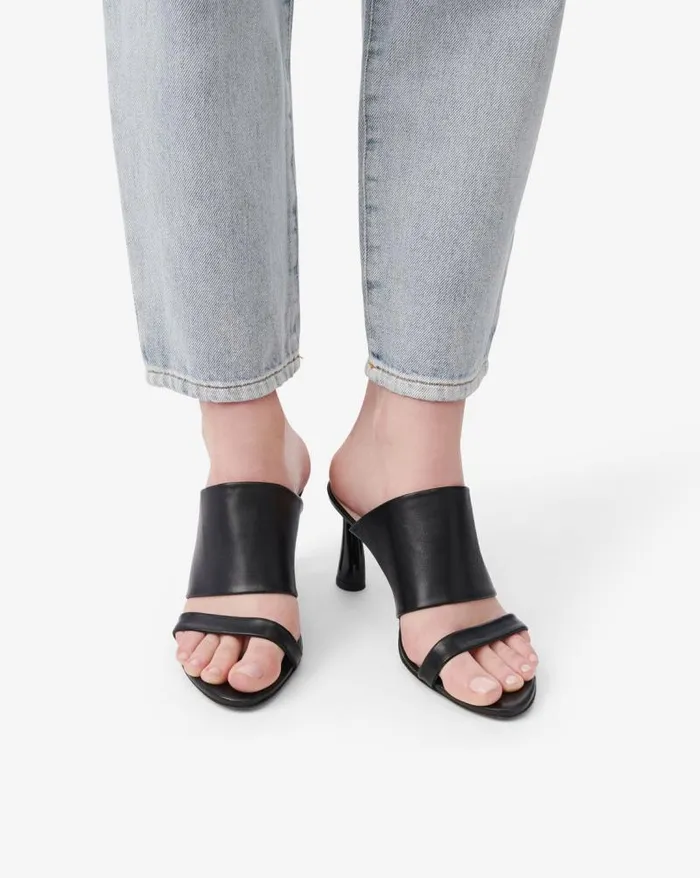 Sandals Women IRO GARNET LEATHER MULES