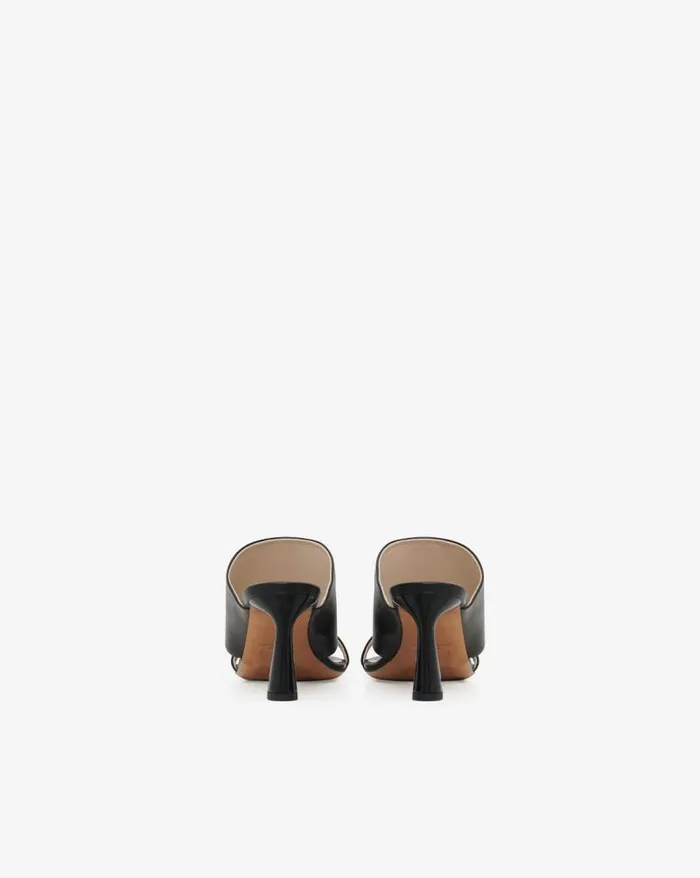 Sandals Women IRO GARNET LEATHER MULES