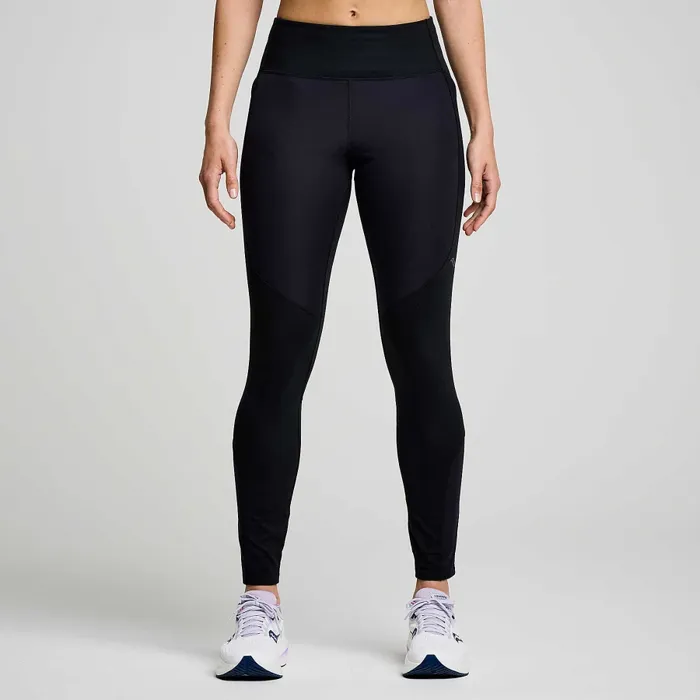 Saucony Bottoms Women Hurricane Wind Tight Black