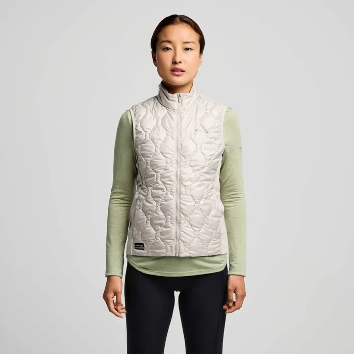 Saucony Women8217s Hurricane Insulated Vest Dove Women Jackets