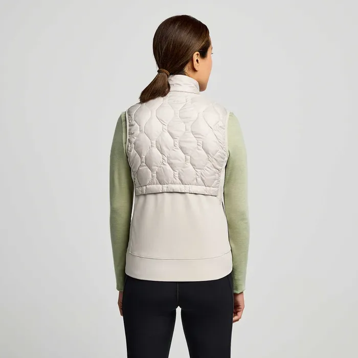 Saucony Women8217s Hurricane Insulated Vest Dove Women Jackets