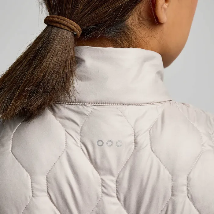 Saucony Women8217s Hurricane Insulated Vest Dove Women Jackets