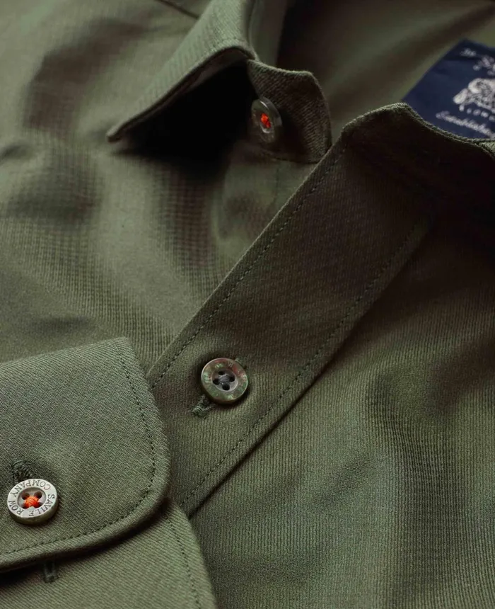 Savile Row Company Khaki Stretch Cotton Slim Fit Formal Shirt 8211 Single Cuff Khaki Men Formal Shirts Savile Row Company Khaki Stretch Cotton Slim Fit Formal Shirt 8211 Single Cuff Khaki Men Formal Shirts