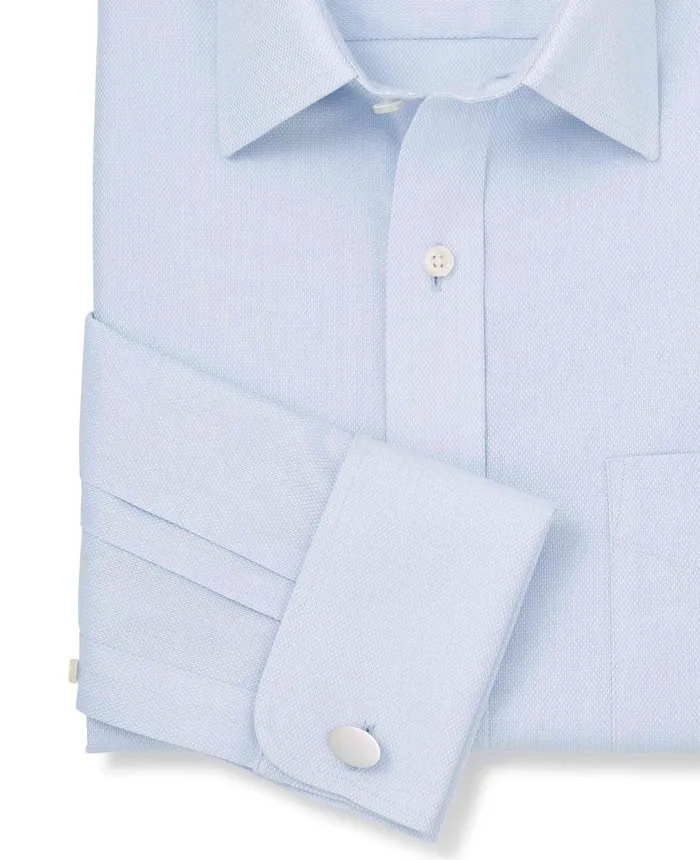 Savile Row Company Light Blue Cotton Classic Fit NonIron Shirt 8211 Double Cuff Light Blue Men NonIron Shirts Savile Row Company Light Blue Cotton Classic Fit NonIron Shirt 8211 Double Cuff Light Blue Men NonIron Shirts