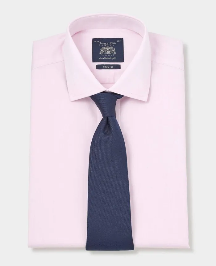 Savile Row Company Pink Cotton Twill Slim Fit NonIron Shirt 8211 Single Cuff Pink Men NonIron Shirts Savile Row Company Pink Cotton Twill Slim Fit NonIron Shirt 8211 Single Cuff Pink Men NonIron Shirts
