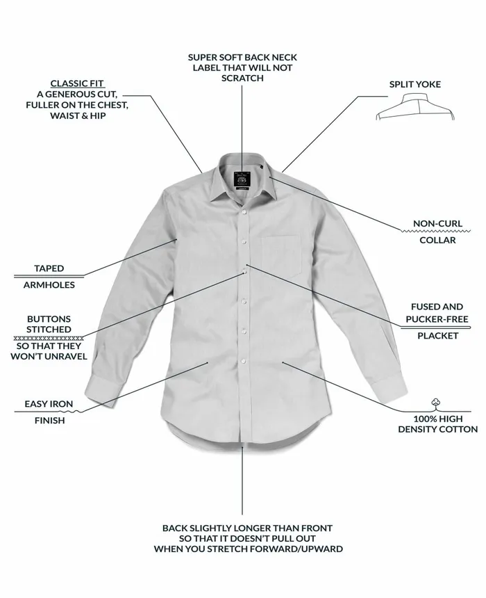 Savile Row Company Sky Blue Reverse Stripe Classic Fit Shirt With White Collar and Cuffs Men Formal Shirts Savile Row Company Sky Blue Reverse Stripe Classic Fit Shirt With White Collar and Cuffs Men Formal Shirts