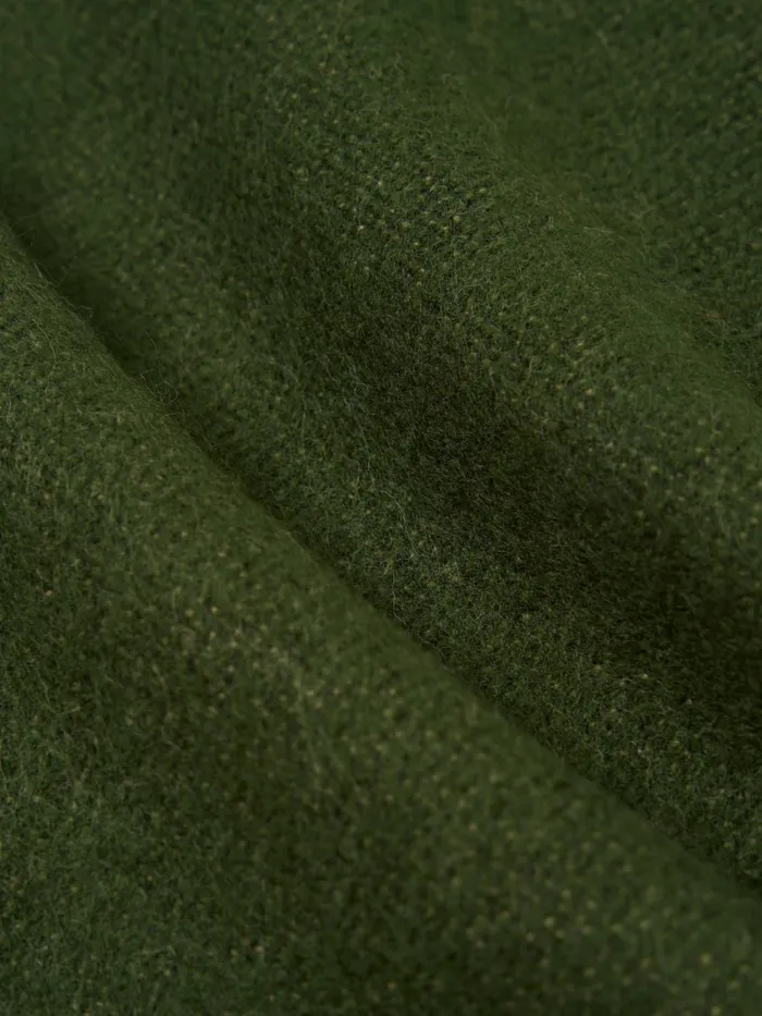 Scarf In OliveBeige Double Sided Men Universal Works Scarves