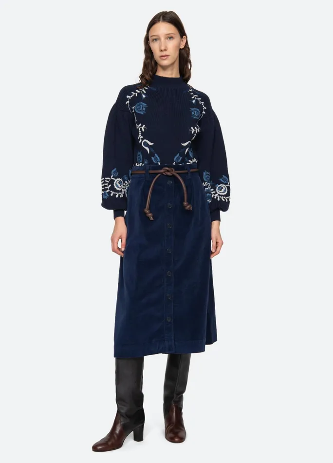 Sea New York Bottoms Carine Skirt Blue 8211 Women