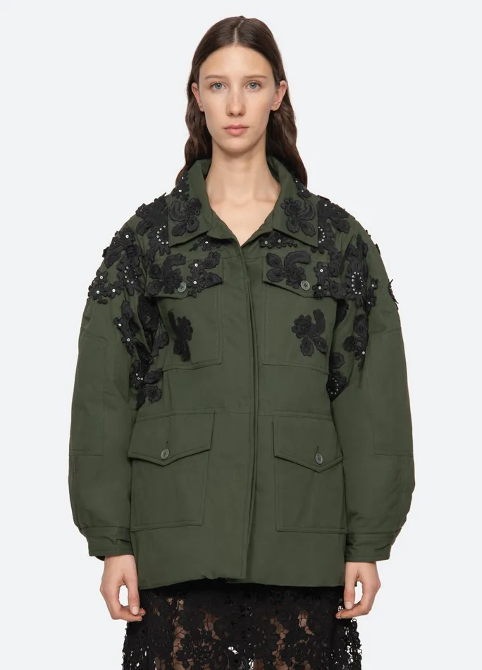 Sea New York Outerwear Sabine Jacket Forest 8211 Women