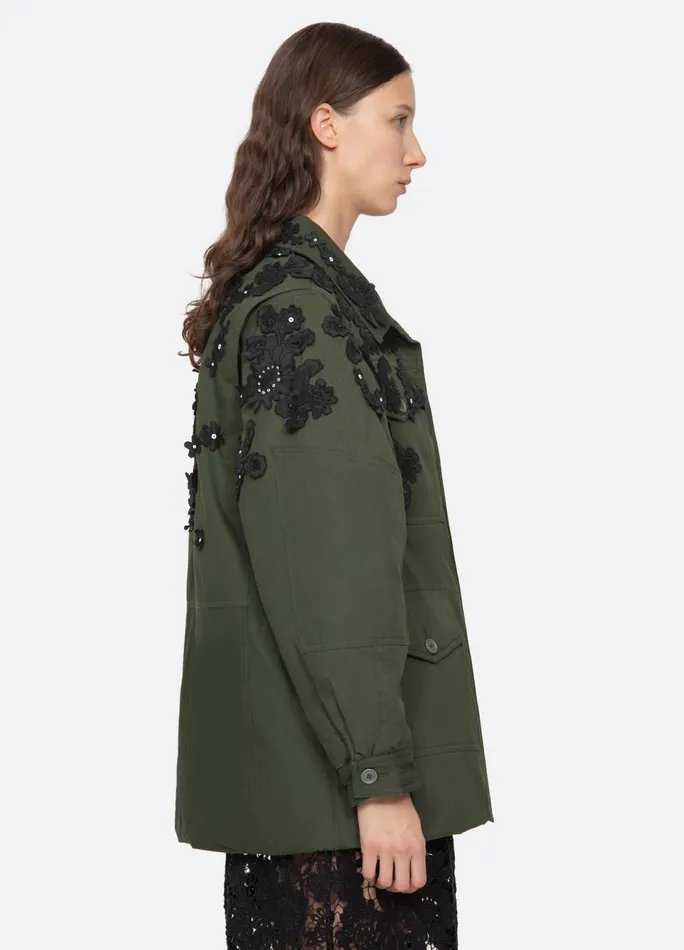 Sea New York Outerwear Sabine Jacket Forest 8211 Women