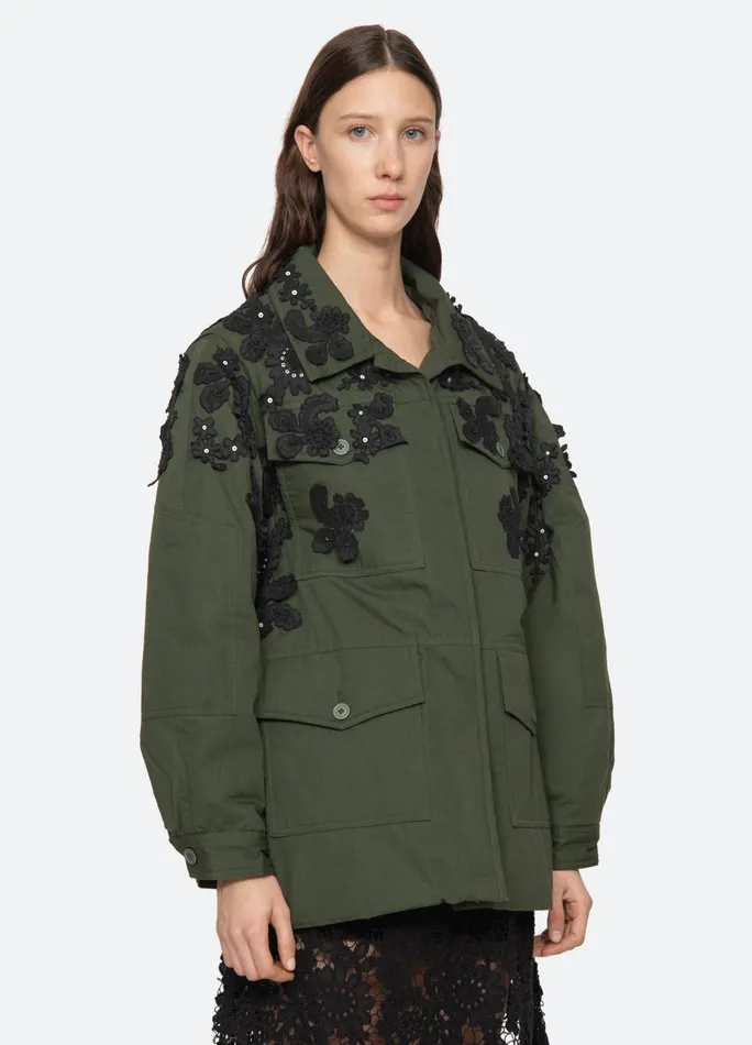 Sea New York Outerwear Sabine Jacket Forest 8211 Women