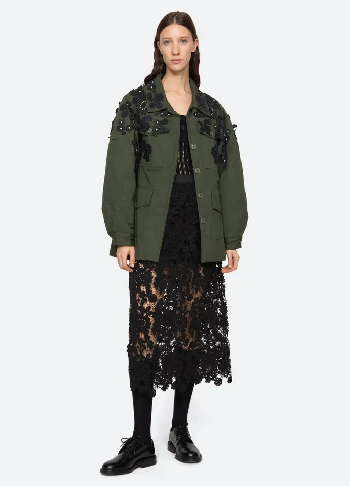 Sea New York Outerwear Sabine Jacket Forest 8211 Women
