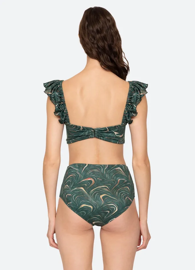 Sea New York Swimwear Amara Bikini Top Green 8211 Women