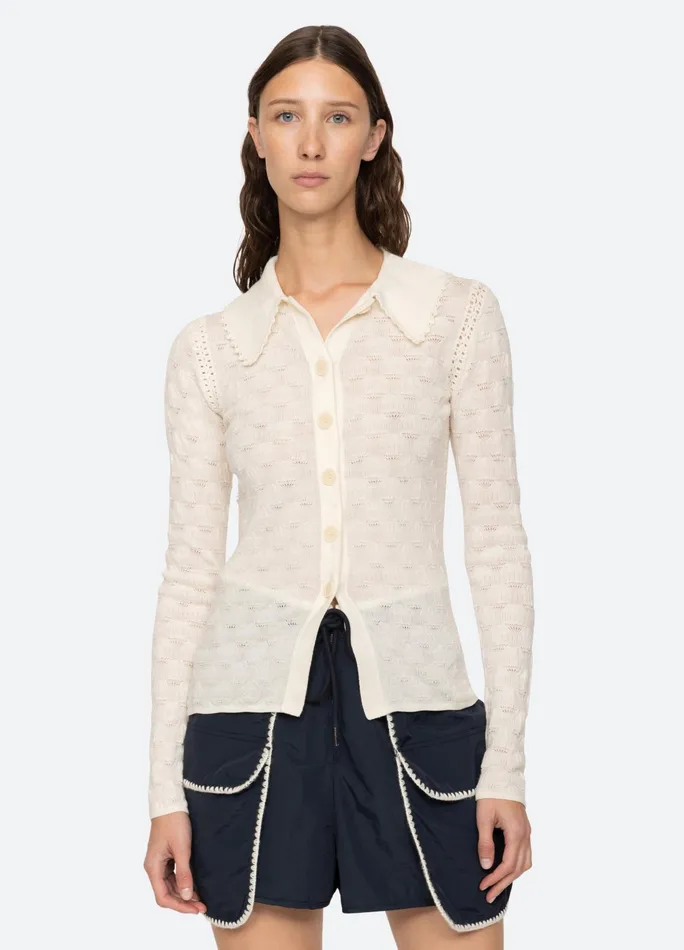 Sea New York Tops Mila Cardigan White 8211 Women