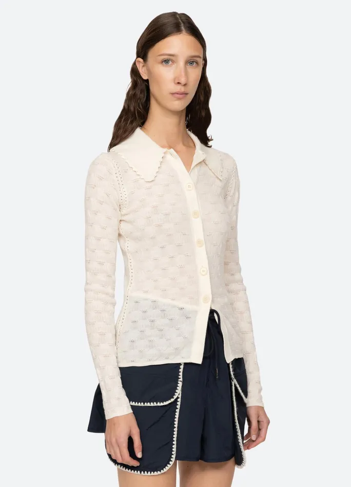 Sea New York Tops Mila Cardigan White 8211 Women