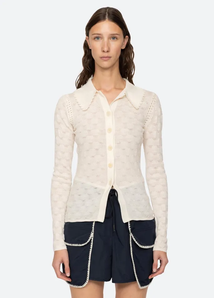 Sea New York Tops Mila Cardigan White 8211 Women