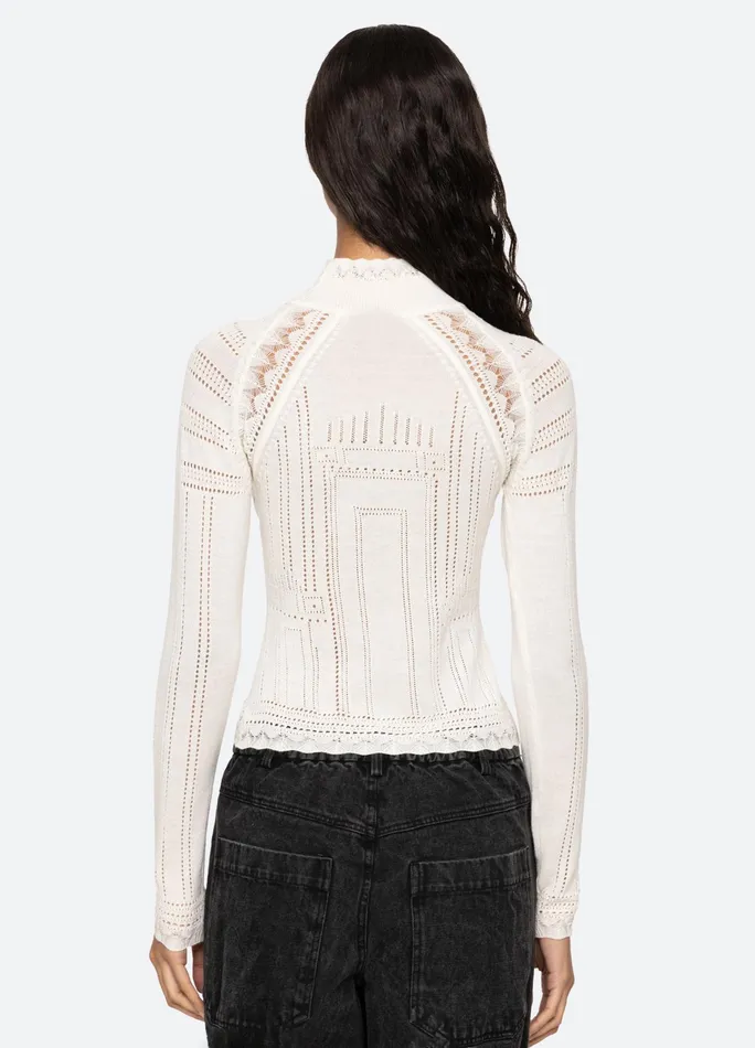 Sea New York Tops Paxton Turtleneck Burgundy 8211 Women
