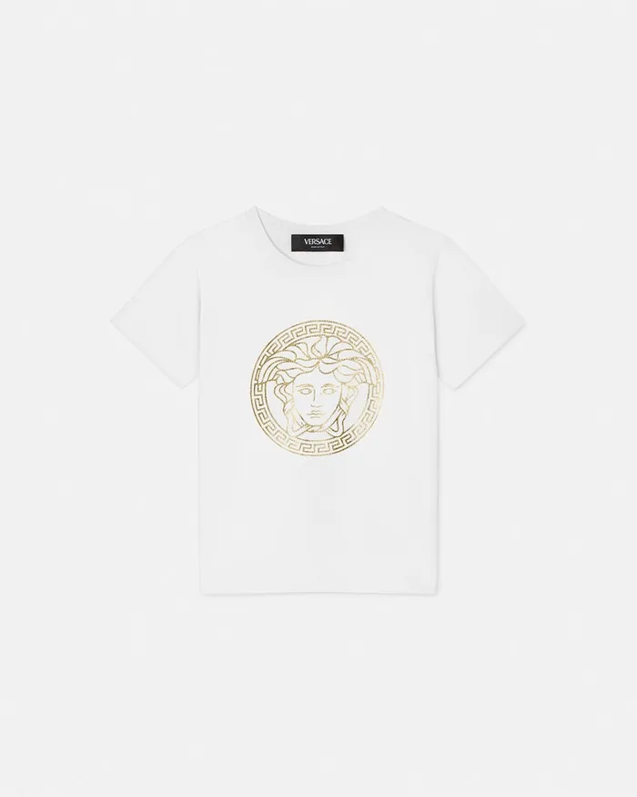 Shirts and Tshirts Kids Versace Medusa TShirt Whiteprint