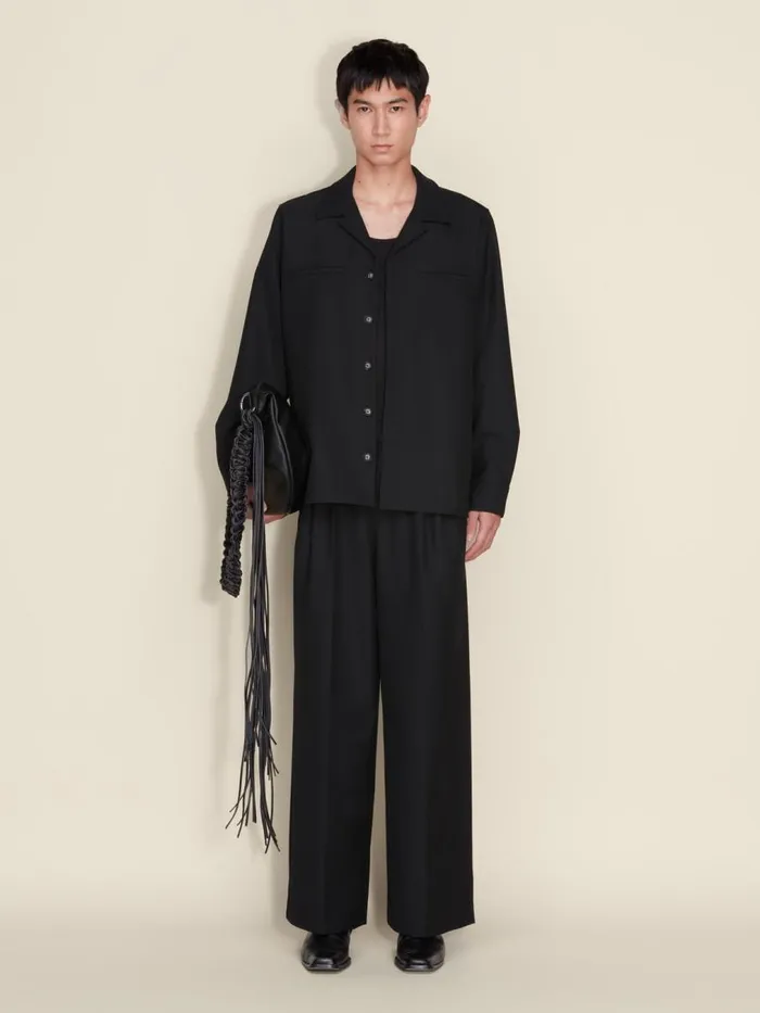 Shirts and Tops Men Holzweiler Tim Overshirt Black
