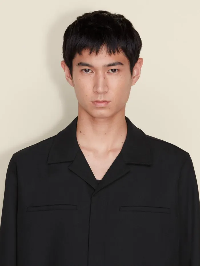 Shirts and Tops Men Holzweiler Tim Overshirt Black