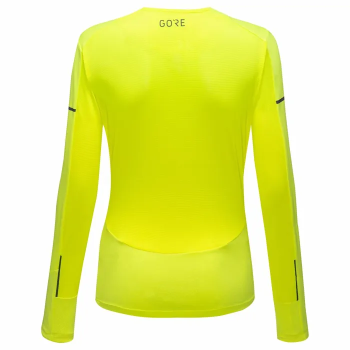 Shirts Women GOREWEAR Vivid LS Shirt Womens Neon Yellow