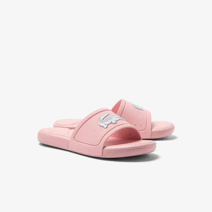 Shoes and Accessories Kids Lacoste Children039s L30 Slides Lt Pnkwht 208