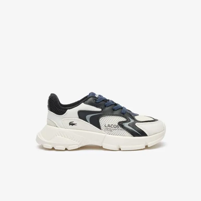 Shoes and Accessories Kids Lacoste Infants039 L003 Neo Sneakers Off Whtblk 2g9 Shoes and Accessories Kids Lacoste Infants039 L003 Neo Sneakers Off Whtblk 2g9