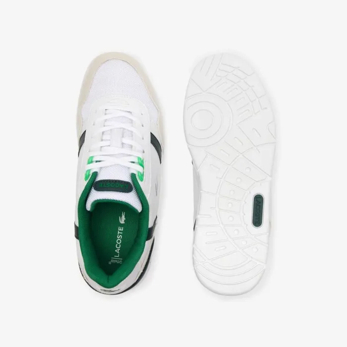 Shoes and Accessories Kids Lacoste Juniors039 TClip Sneakers Whitegreen 082