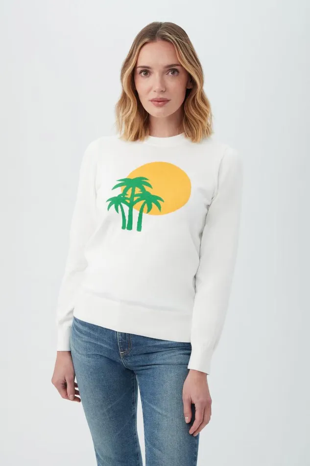 SHOP Trina Turk SWEATERS and KNITS OLD FASHIONED SWEATER