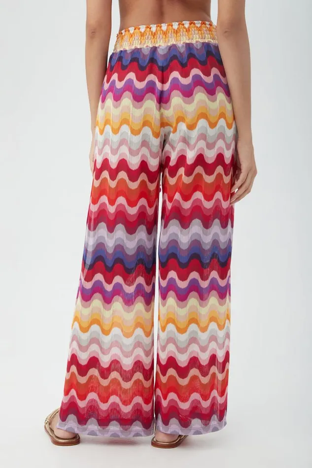 SHOP Trina Turk SWIM COVER UPS WOMEN039S PORTOFINO RAINBOW WAVE CROCHET SWIM COVERUP PANT