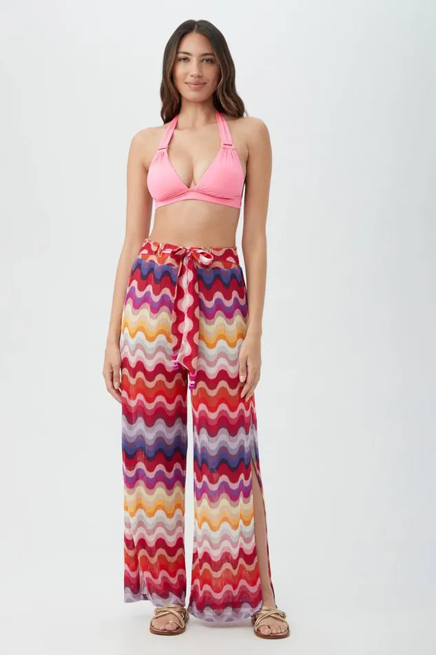 SHOP Trina Turk SWIM COVER UPS WOMEN039S PORTOFINO RAINBOW WAVE CROCHET SWIM COVERUP PANT
