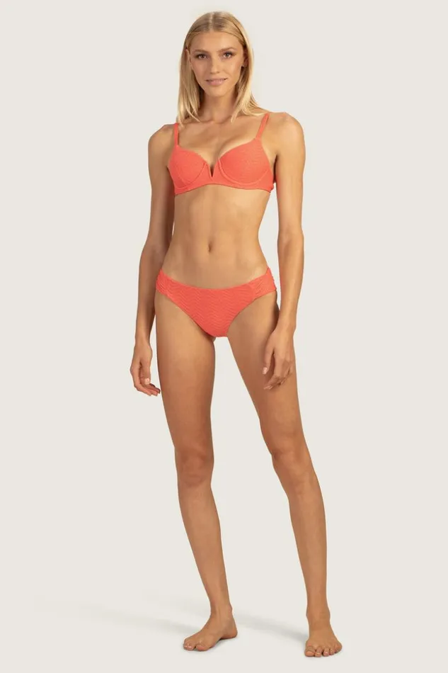SHOP Trina Turk SWIM TOPS EMPIRE LUREX UNDERWIRE TOP